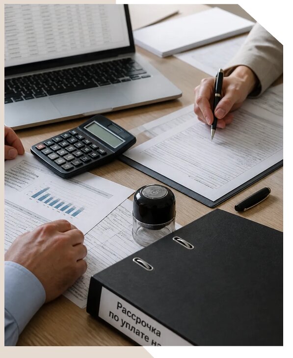 Рассрочка по уплате налогов для компаний в Полысаеве